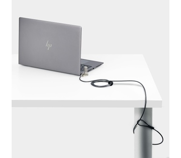 Startech.com 25-Pack Universeel Laptop Kabelslot 2m, Geserialiseerde Notebook Security Kabel, Compatibel met Noble Wedge®/Nano/K-Slot, Sleutelloos Combinatieslot