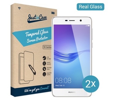 Just in Case Tempered Glass Huawei Y3 (2017) - 2 pack