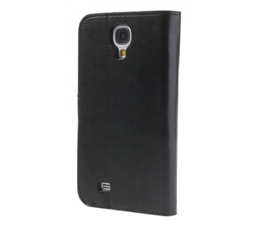 KEES Lederlook Portemonnee Hoesje Samsung Galaxy S4 - Zwart