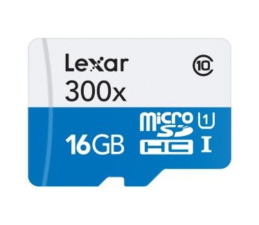 Lexar 16GB microSDHC UHS-I