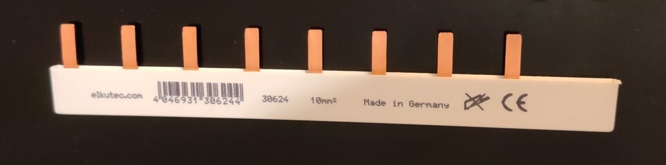 Aansluitkam pen 8-voudig, steek 17,8mm (elkutec.com via Sander Vunderink)