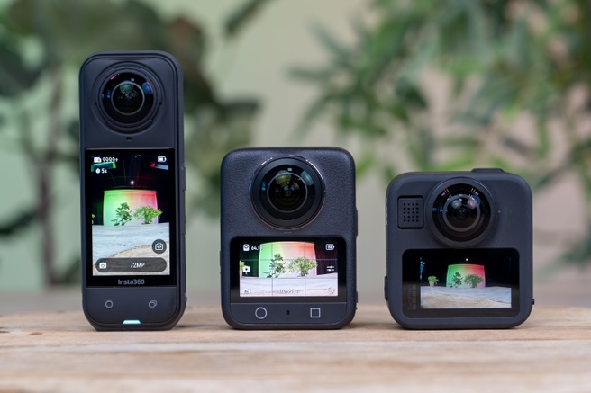 Insta360 X5, DJI Osmo 360 en GoPro Max 2