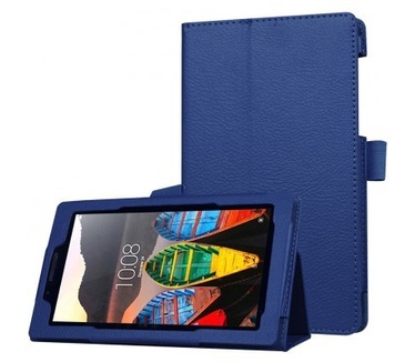 qMust Lenovo Tab 3 7 inch Folio Case - Dark Blue