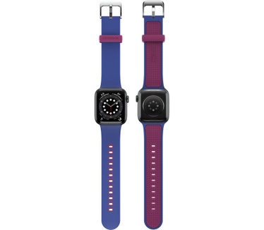 Otterbox Watch Band All Day Comfort Antimicrobial Series voor Apple Watch 38/40/41mm, Blueberry Tarte