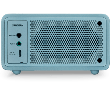 Sangean DAB+ / FM-RDS / Aux-in / Bluetooth Radio Houten Behuizing Blauw