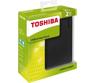 Toshiba Canvio Ready 2TB Zwart