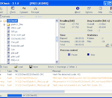 CDCheck 3.1.0 screenshot