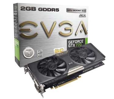 EVGA GeForce GTX 770 2GB Dual SC w/ ACX Cooler