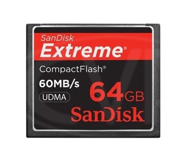Sandisk Extreme Compact Flash 64GB