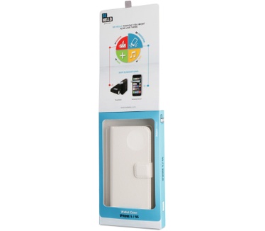 BeHello iPhone 5 / 5S / SE Wallet Case White