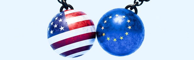 Verenigde Staten / VS / Amerika / Europa. Bron: J Studios/DigitalVision/Getty Images
