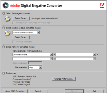 Adobe DNG Converter 3.5