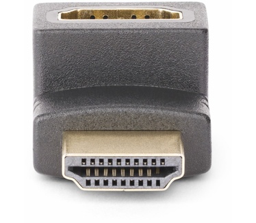 Startech.com Opwaartse HDMI 2.0 Adapter, Male naar Female, Verticale 90 Graden Haakse HDMI adapter, HDMI Port Saver, 4K 60Hz, High Speed HDMI Connector Extension, M/F