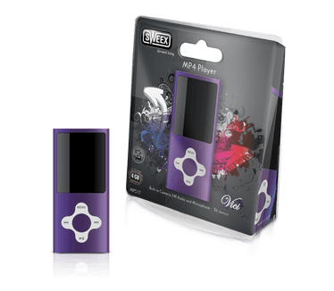 Sweex Vici 4GB Paars