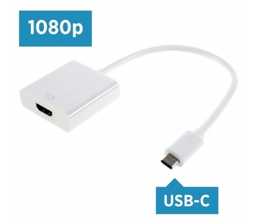 Kees USB-C naar HDMI Female adapter (1080p)