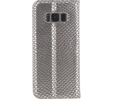 Mobilize Gelly BookCase Samsung Galaxy S8+ - Lizard Flashy Silver