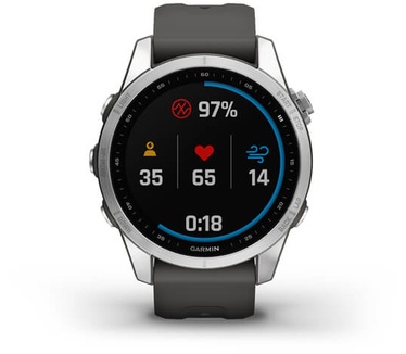 Garmin fēnix 7S Zilver (Grafiet)