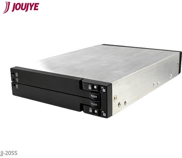 Jou Jye SATA/SAS 2x2,5" SSD/HDD in 1x3,5" bay