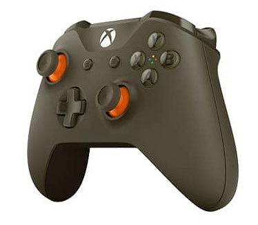 Microsoft Xbox One draadloze controller (V2) Groen, Oranje