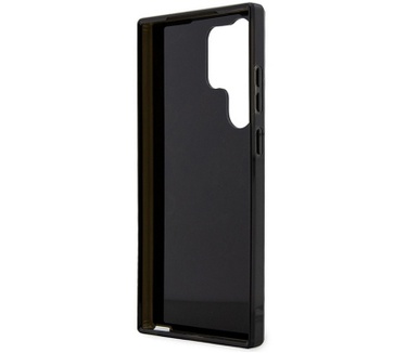 Guess Gold Marble Back Case Samsung Galaxy S23 Ultra (S918) Zwart Zwart