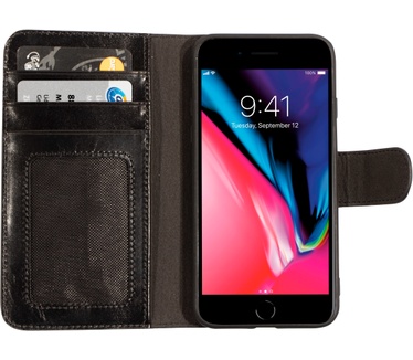 Mobiparts Excellent Wallet Case 2.0 Apple iPhone 7, iPhone 8 Jade Black