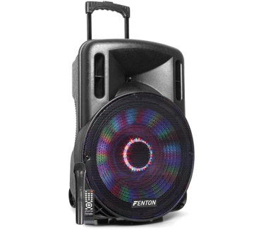 Fenton Fenton FT15LED karaoke speaker 800W (Zwart)