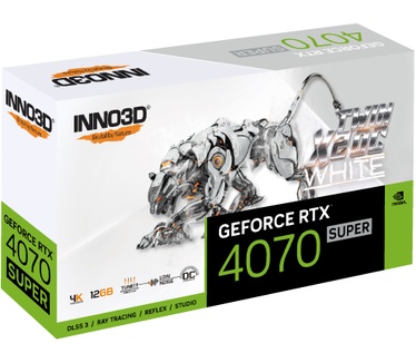 Inno3D GeForce RTX 4070 SUPER TWIN X2 OC WHITE