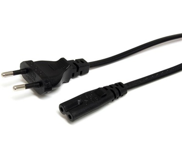 Startech.com 1 m standaard laptop-voedingskabel EU naar C7 voedingskabel