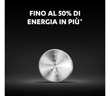 Duracell Specialty 2016 Lithium knoopcelbatterij, verpakking van 2
