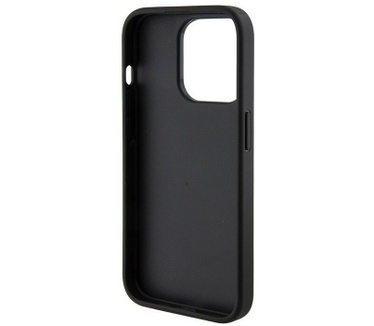 Guess G-Cube Grip Back Case Apple iPhone 15 Pro Max (6.7") Zwart Zwart
