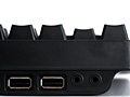 Steelseries 7G Professional Gaming Keyboard - jack- en usb-poorten
