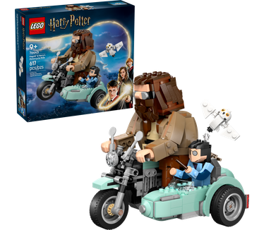 LEGO Harry Potter Hagrid en Harry's rit op de motor