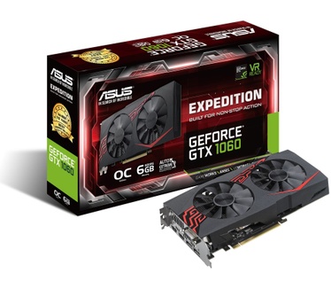 Asus Expedition GeForce GTX 1060 OC edition 6GB GDDR5