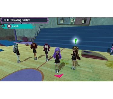 Monster High: New Ghoul In School, Wii