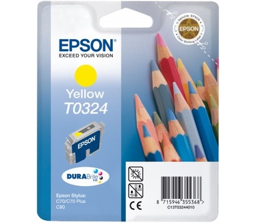 Epson inktpatroon Yellow T0324 DURABrite Ink