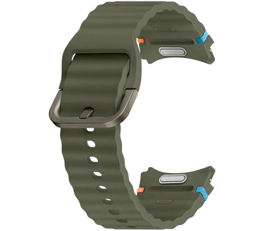 Samsung Galaxy Watch7 Sport Rubberen Band Groen S/M