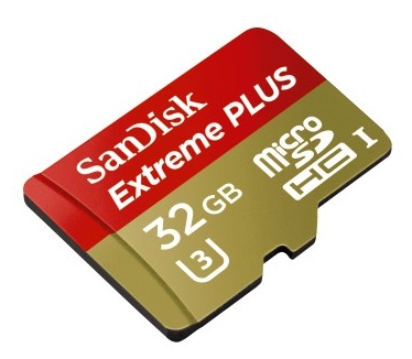 Sandisk Extreme PLUS microSDHC UHS-I Card 32GB