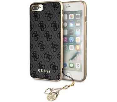 Guess 4G Charms Hard Case - Apple iPhone 6/6S/7/8 Plus (5,5'') - Grijs  Grijs