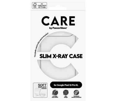 PanzerGlass CARE by PanzerGlass® Fashionable Case Transparent X-Ray Soft Basic Google Pixel 10 Pro XL