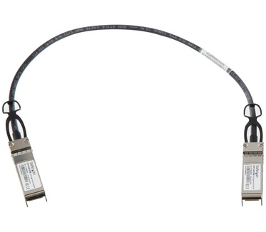 Startech.com SFP+ direct aansluitbare kabel MSA conform 0,5 m Zwart