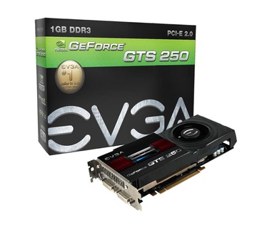 EVGA GTS 250 1GB PhysX CUDA