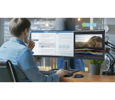 Philips 45B1U6900C Zwart