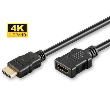 Microconnect HDM19190.5FV1.4 Zwart