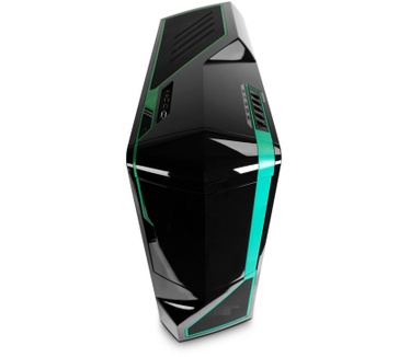 NZXT Phantom Black with Green Stripes