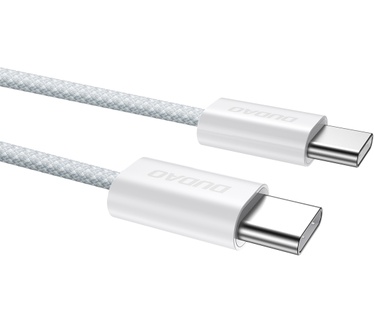 DUDAO L6C USB-C to 60W PD 2m hvid - Digital/Daten