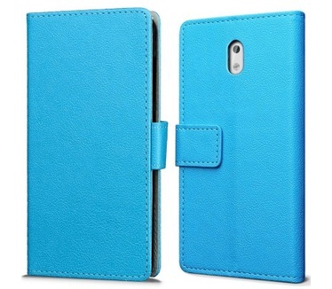 qMust Nokia 3 Wallet Hoesje Blauw