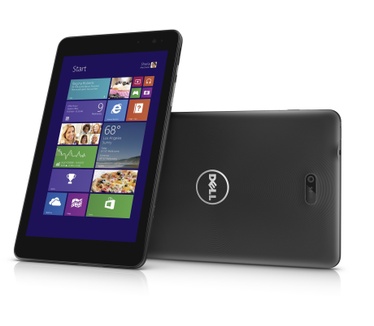 Dell Venue 8 Pro WiFi 32GB met Windows 8.1 Zwart