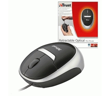 Trust MI-2850Sp Retractable Optical Mini Mouse
