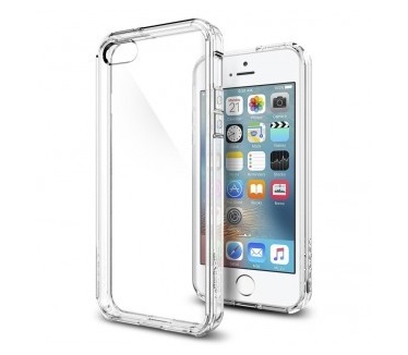 Spigen Ultra Hybrid Apple iPhone SE Case - 041CS20171 - Crystal Clear