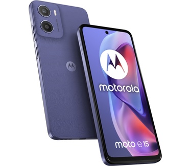Motorola Moto E15 Paars